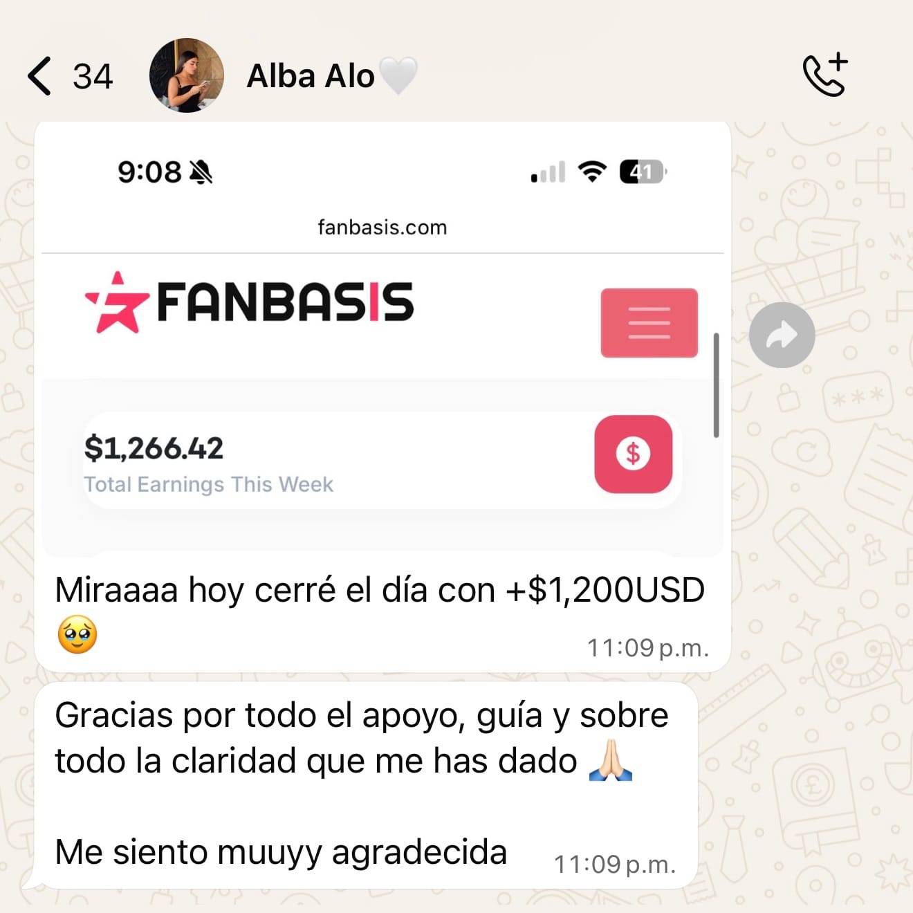 Testimonio de la mentoría